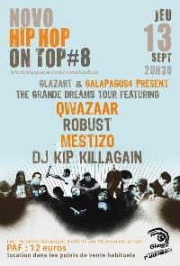 QWAZAAR, MESTIZO, ROBUST, DJ KIP KILLAGAIN - Glaz'Art - 13 septembre 2007