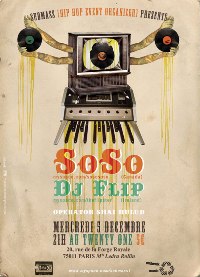 SOSO, DJ FLIP - 21 Sound Bar - 5 décembre 2007