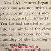DR. YEN LO - Days With Dr. Yen Lo