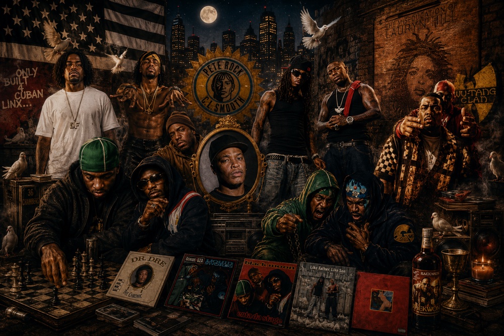100 des meilleurs albums rap