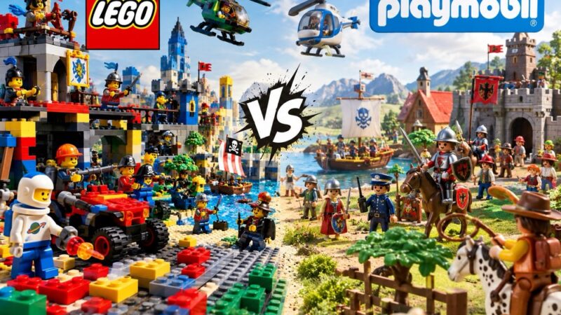 LEGO Vs. PLAYMOBIL