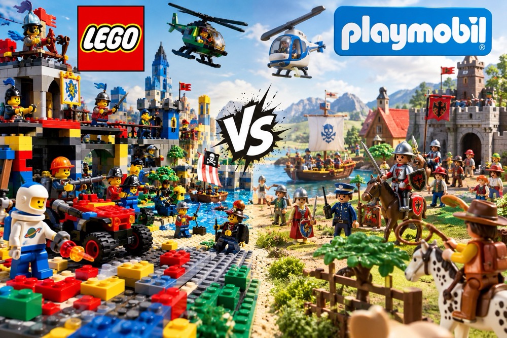 LEGO Vs. PLAYMOBIL